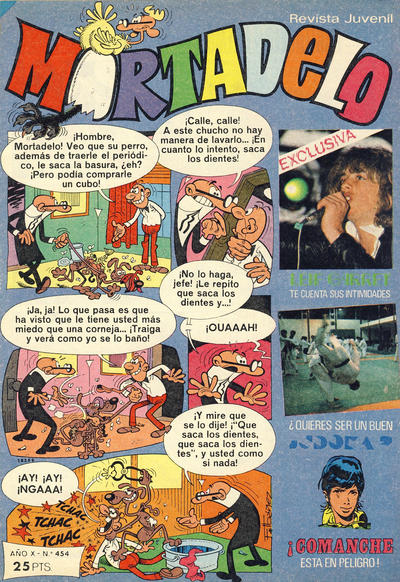 Mortadelo  v10#454 (6 August 1979)