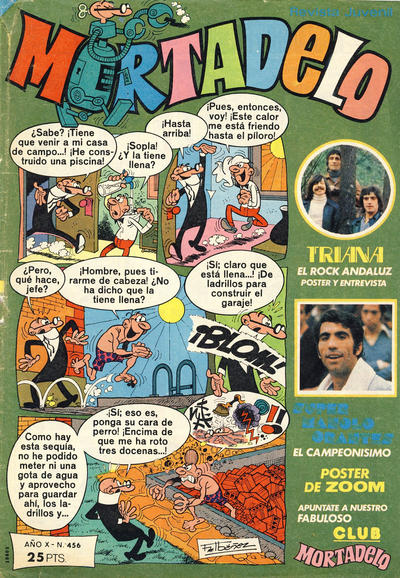 Mortadelo  v10#456 (20 August 1979)