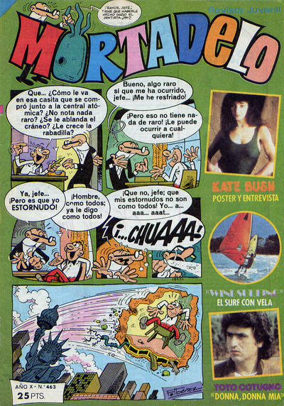 Mortadelo  v10#463 (18 October 1979)