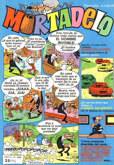 Mortadelo (Bruguera, 1970 series) v10#478 (21 January 1980)