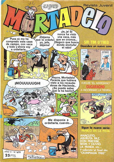 Mortadelo (Bruguera, 1970 series) v10#479 (28 January 1980)