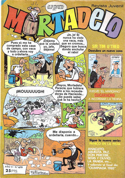 Mortadelo  v10#479 (28 January 1980)