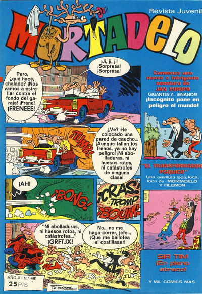 Mortadelo (Bruguera, 1970 series) v10#481 (11 February 1980)