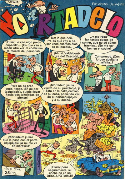 Mortadelo (Bruguera, 1970 series) v11#483 (25 February 1980)