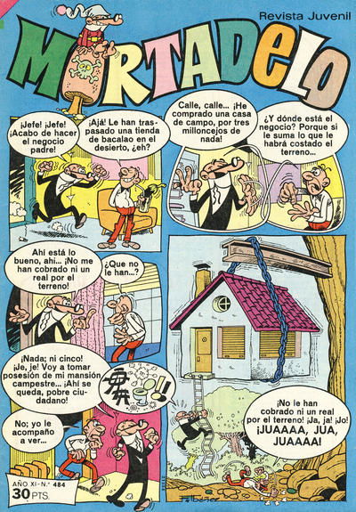 Mortadelo (Bruguera, 1970 series) v11#484 (3 March 1980)