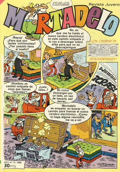 Mortadelo (Bruguera, 1970 series) v11#488 (31 March1980)