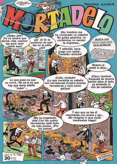 Mortadelo (Bruguera, 1970 series) v11#490 (14 April 1980)