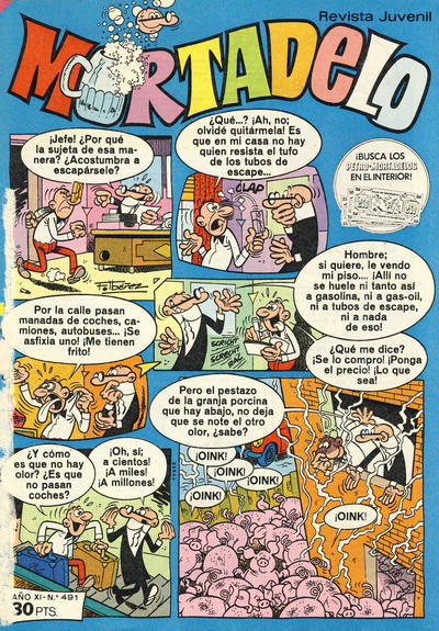 Mortadelo (Bruguera, 1970 series) v11#491 21 April 1980