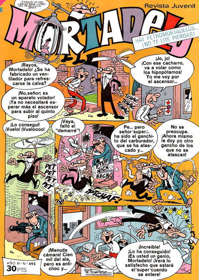 Mortadelo (Bruguera, 1970 series) v11#494 (12 May 1980)