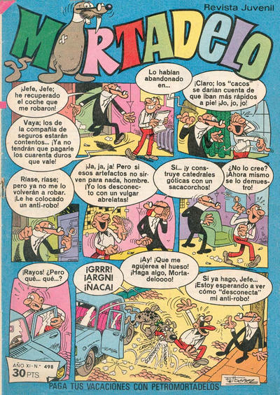 Mortadelo  v11#498 (9 June 1980)