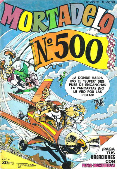 Mortadelo (Bruguera, 1970 series) v11#500 23 June 1980