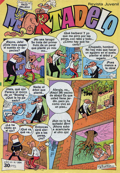 Mortadelo  v11#504 (21 July 1980)