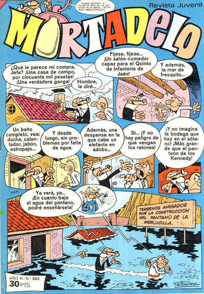 Mortadelo (Bruguera, 1970 series) v11#505 (28 July 1980)