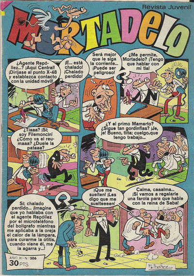 Mortadelo (Bruguera, 1970 series) v11#506 4 August 1980