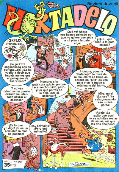 Mortadelo  v11#512 (15 September 1980)