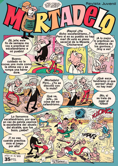 Mortadelo  v11#513 (22 September 1980)