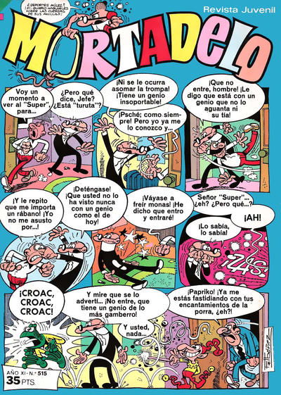 Mortadelo (Bruguera, 1970 series) v11#515 (6 October 1980)