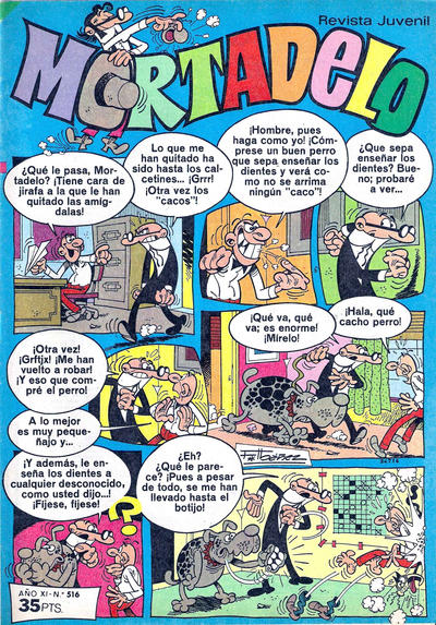 Mortadelo  v11#516 (13 October 1980)