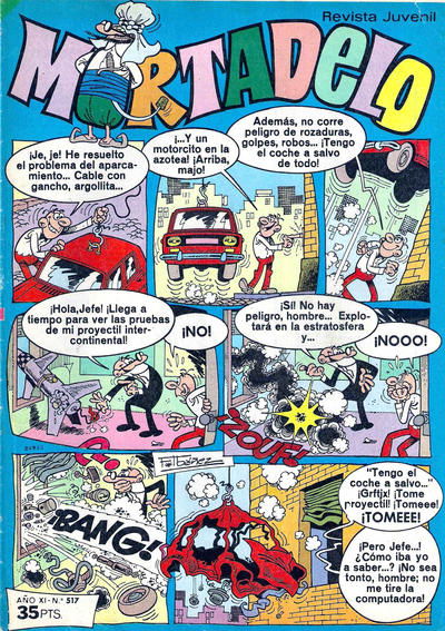Mortadelo (Bruguera, 1970 series) v11#517 (20 October 1980)