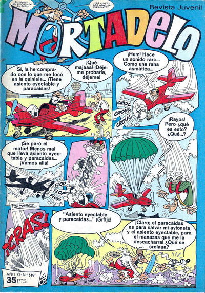 Mortadelo (Bruguera, 1970 series) v11#519 (3 November 1980)