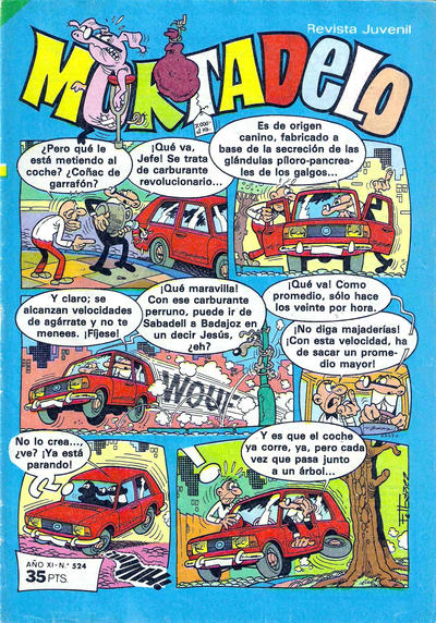 Mortadelo  v11#524 (8 December 1980)