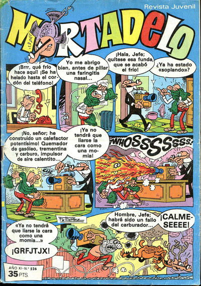 Mortadelo (Bruguera, 1970 series) v11#526 22 December 1980