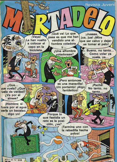 Mortadelo  v12#528 (5 January 1981)