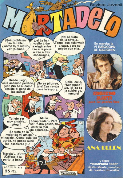 Mortadelo (Bruguera, 1970 series) v10#476 (7 January 1980)