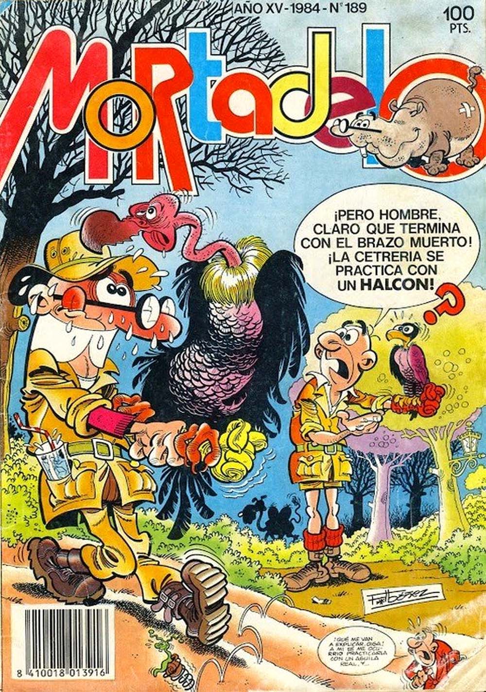 Mortadelo (Bruguera, 1983 series) v15#189 (July 1984)