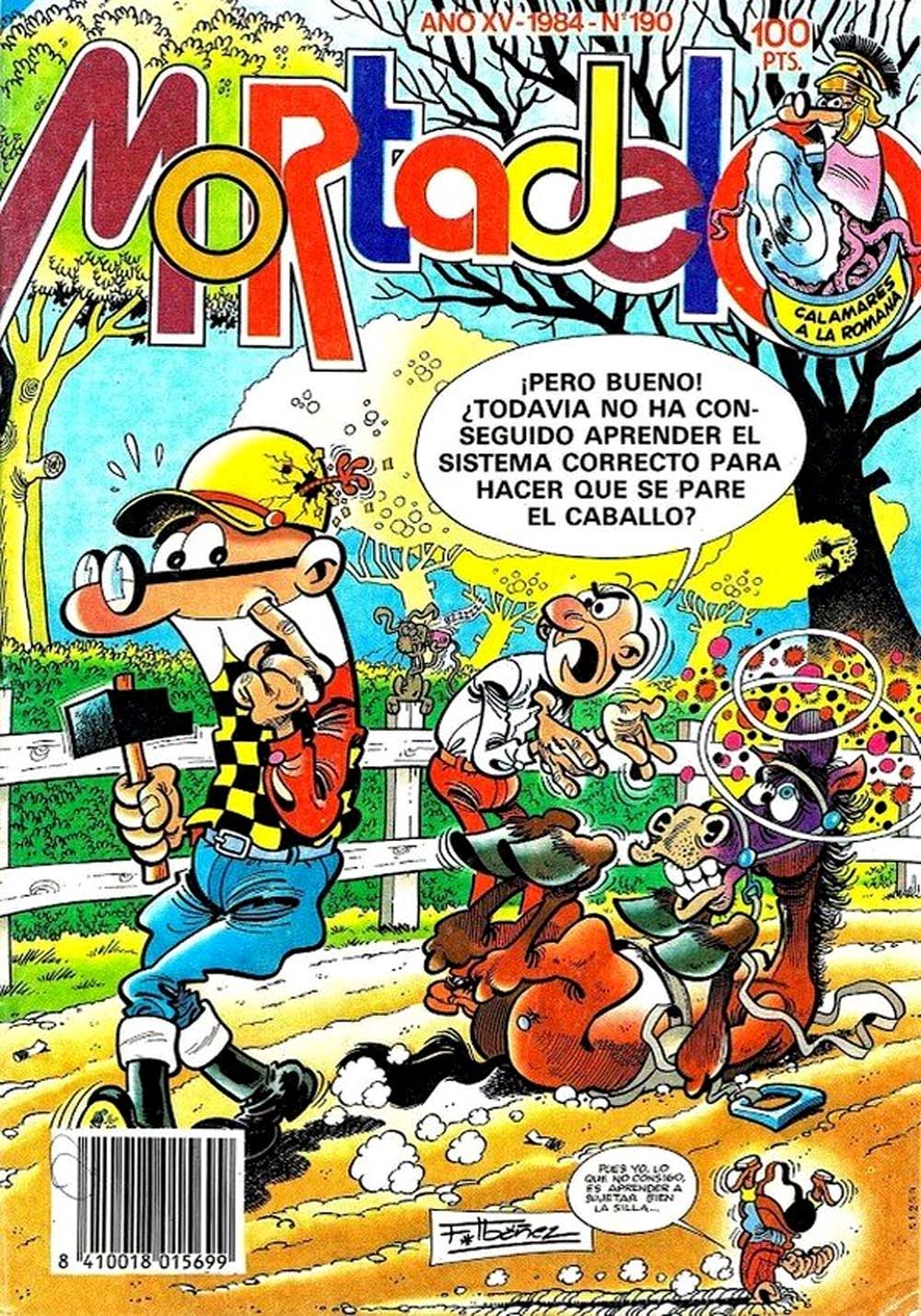 Mortadelo (Bruguera, 1983 series) v15#190 (July 1984)