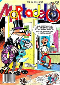 Mortadelo (Bruguera, 1983 series)  v15#191 (August 1984)