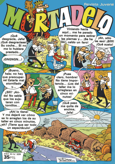 Mortadelo  v12#529 (12 January 1981)