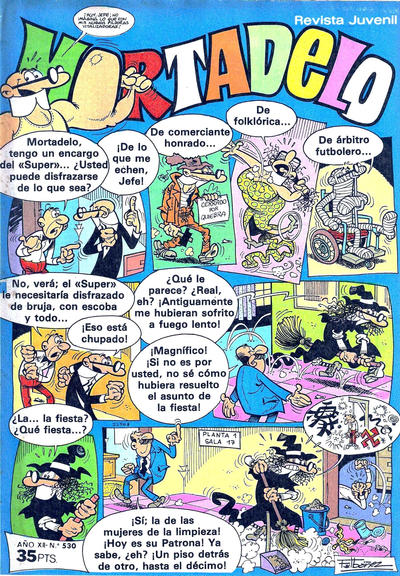 Mortadelo  v12#530 (19 January 1981)