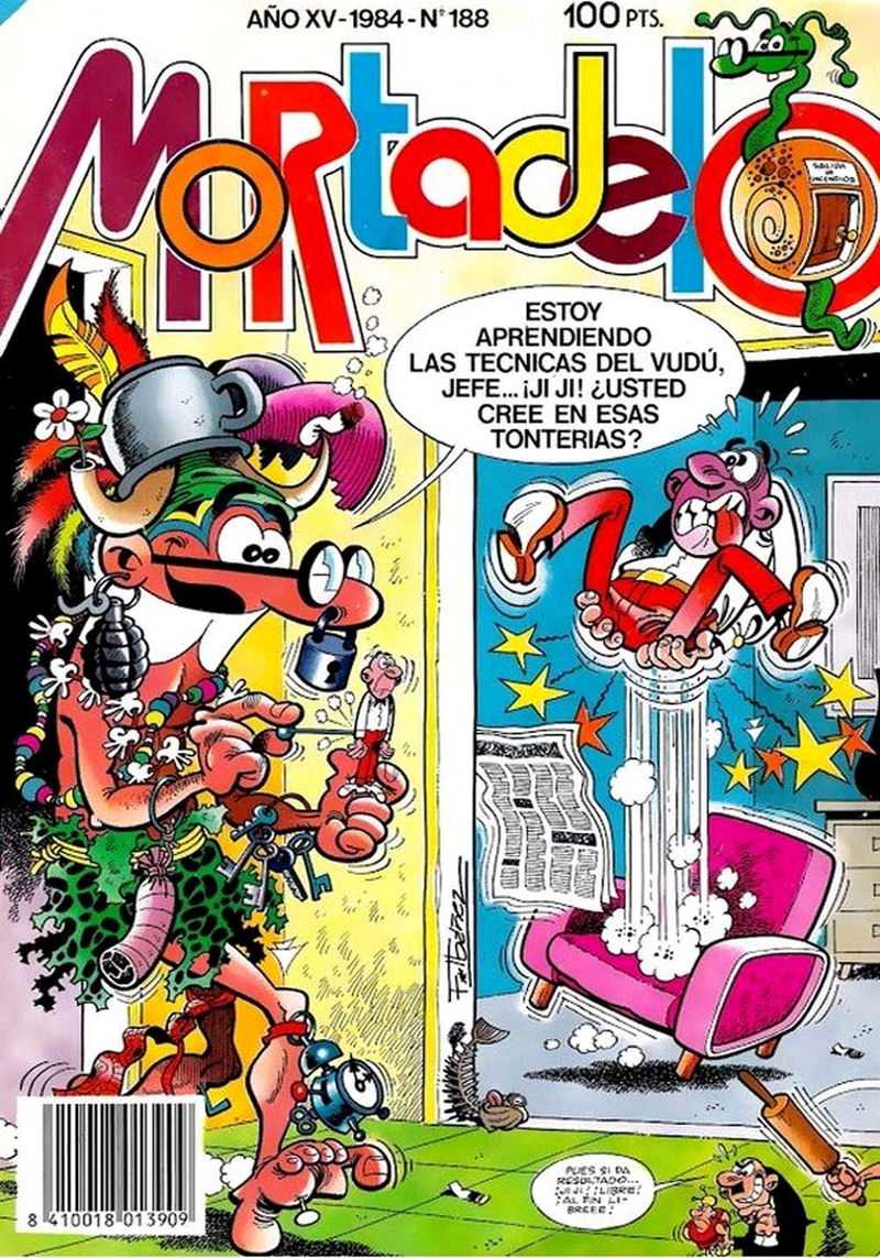 Mortadelo (Bruguera, 1983 series) v15#188 (June 1984)
