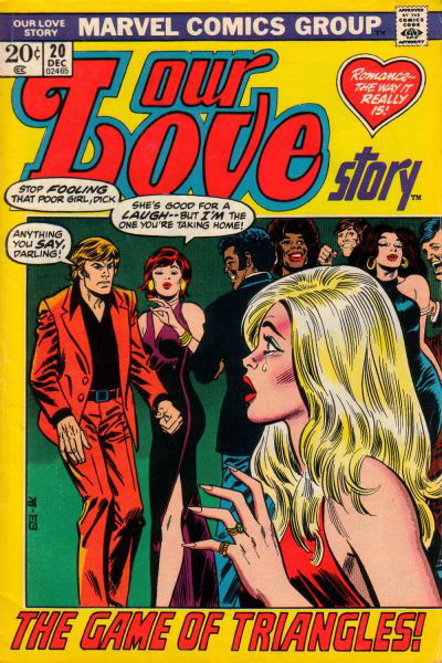 Our Love Story (Marvel, 1969 series) #20 December 1972