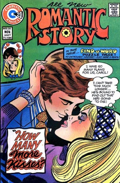 Romantic Story (Charlton, 1954 series) #130 (November 1973)