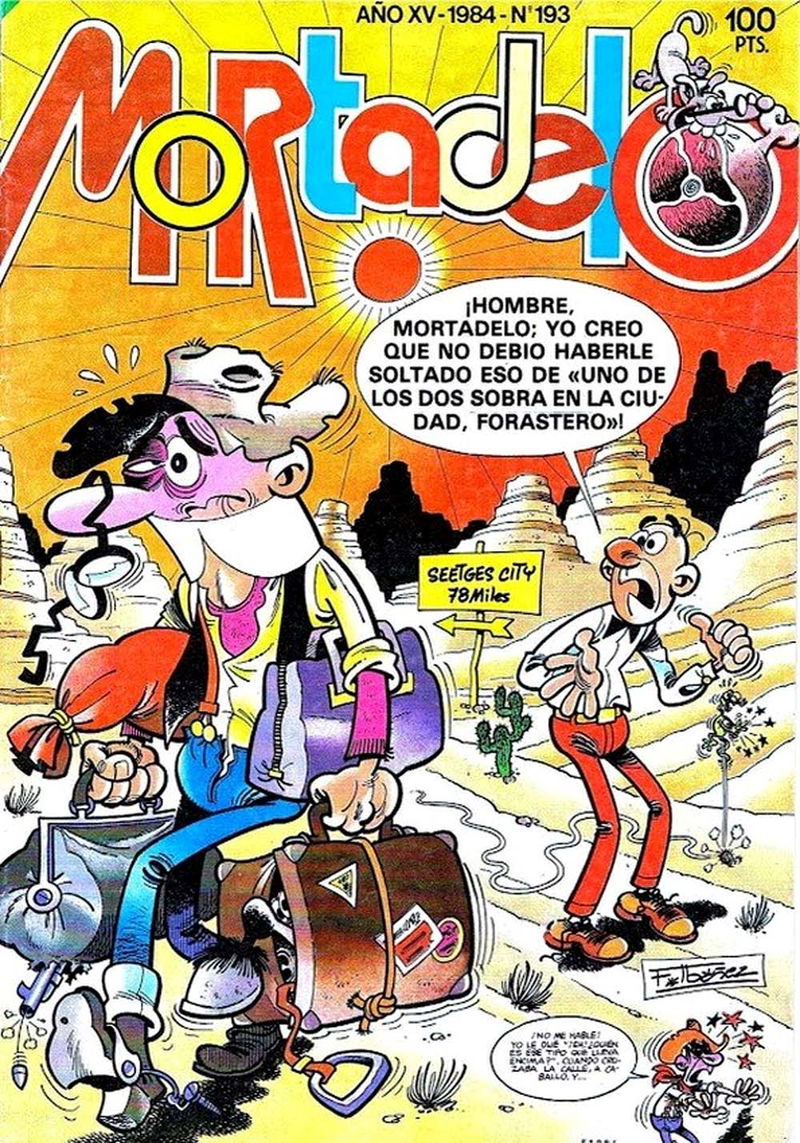 Mortadelo (Bruguera, 1983 series) #193 (September 1984)