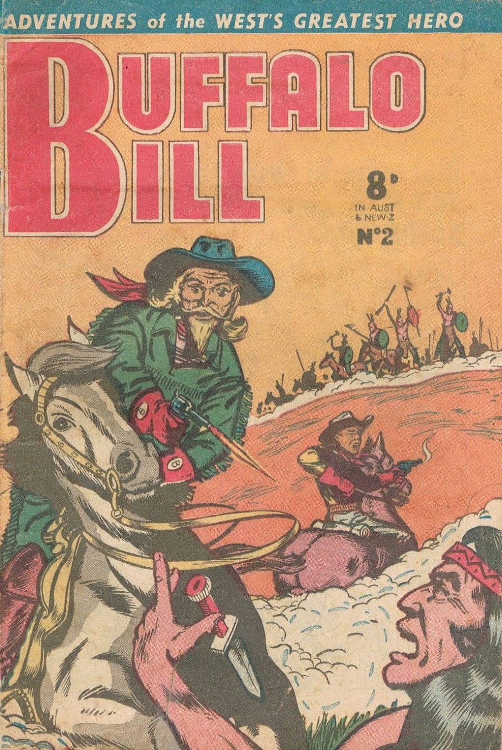Buffalo Bill (AGP, 1951? series) #2 ([March 1951?])