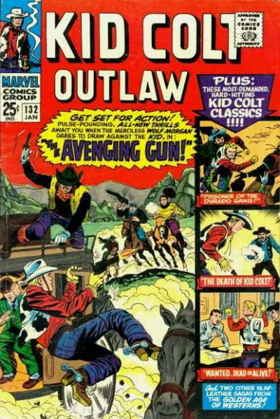 Kid Colt Outlaw (Marvel, 1949 series) #132 (January 1967)