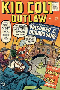 Kid Colt Outlaw (Marvel, 1949 series) #92 (September 1960)