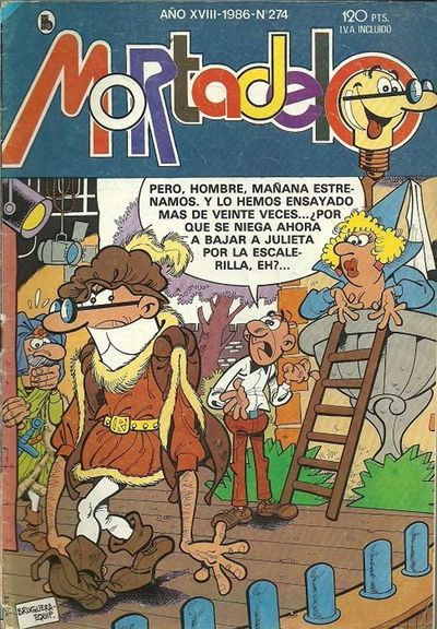 Mortadelo (Bruguera, 1983 series) v18#276 (May 1986)