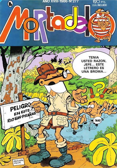 Mortadelo (Bruguera, 1983 series) #277 ([2 June 1986?])