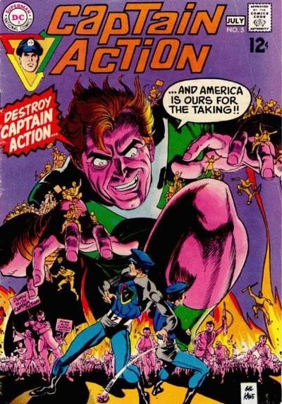 Captain Action  #5 (June-July 1969)