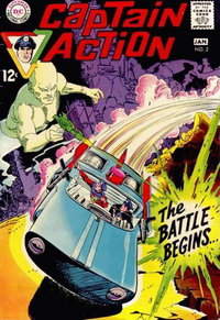 Captain Action (DC, 1968 series)  #2 (December 1968-January 1969)