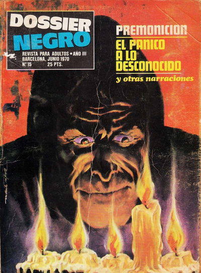 Dossier Negro (IMDE, 1968 series) #15 June 1970