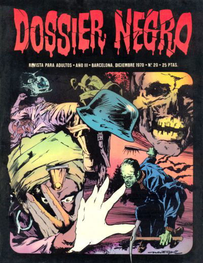 Dossier Negro (IMDE, 1968 series) #20 [December 1970?]