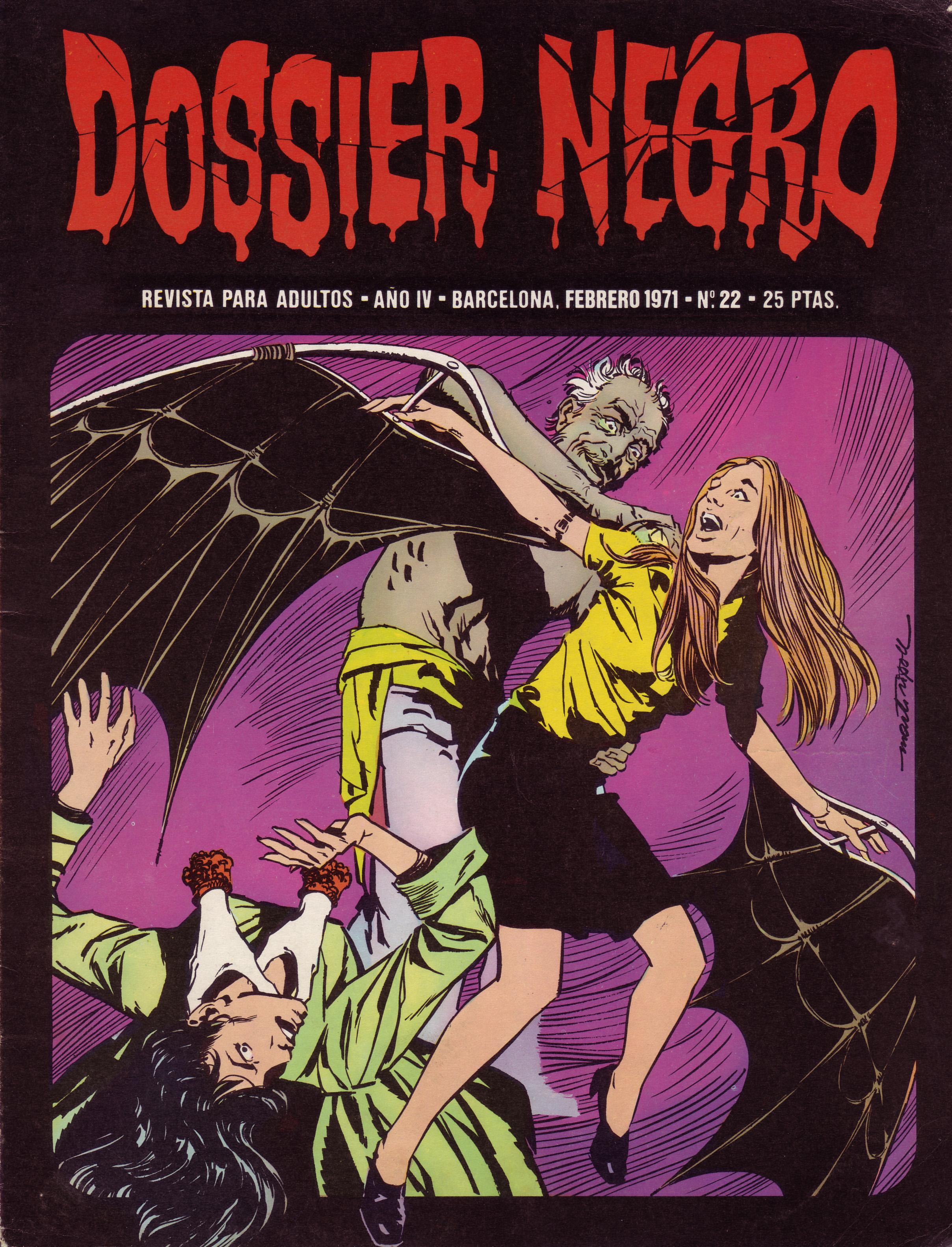 Dossier Negro (IMDE, 1968 series) #22 (February 1971)