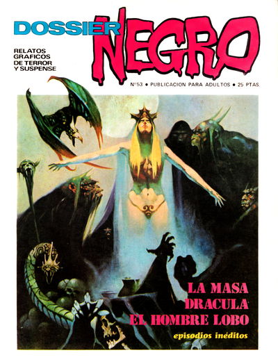 Dossier Negro (IMDE, 1968 series) #53 [October 1973?]