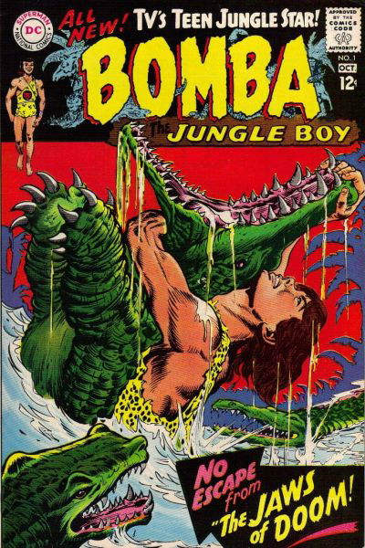 Bomba the Jungle Boy (DC, 1967 series) #1 September-October 1967