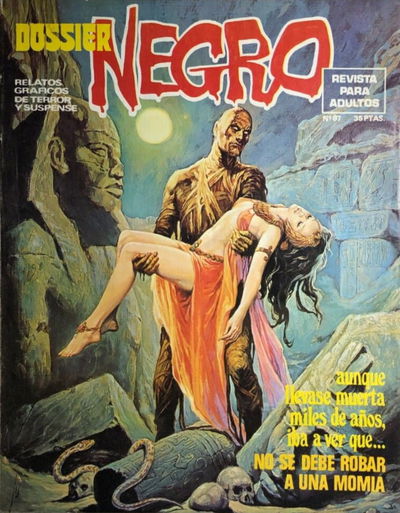 Dossier Negro (IMDE, 1968 series) #87 August 1976